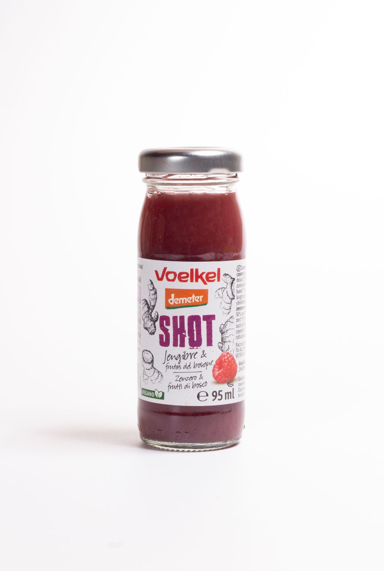 Beguda Gingebre i fruits vermells 95ml